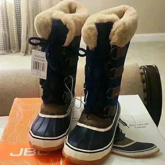 JBU Women's Snowy Lace Up Boots - Picture 3 of 10